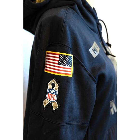 Authentic Nike Minnesota Vikings Men's NFL Salute to Service Hoodie - Picture 7 of 7